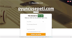 Desktop Screenshot of oyuncusepeti.com